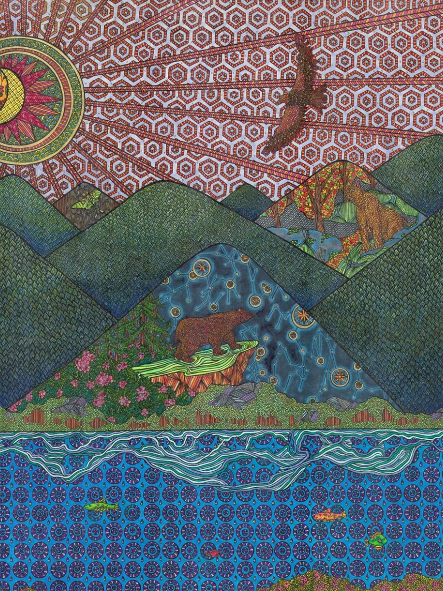 'Appalachia' Art Print